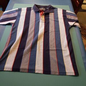 North River Men's Lg Cotton Polo Short Sleeve Shirt